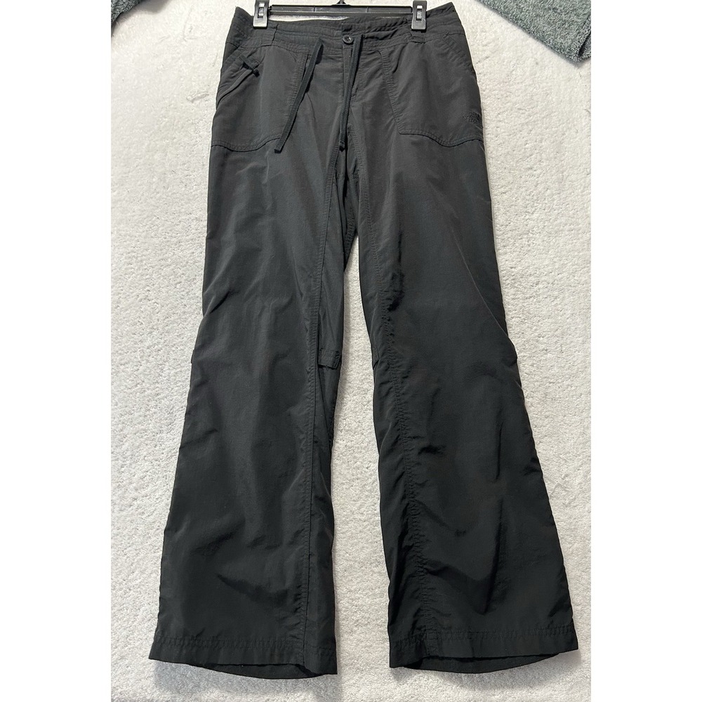 The North Face Women's Nylon Black Size 8 Hiking Pants (A2)